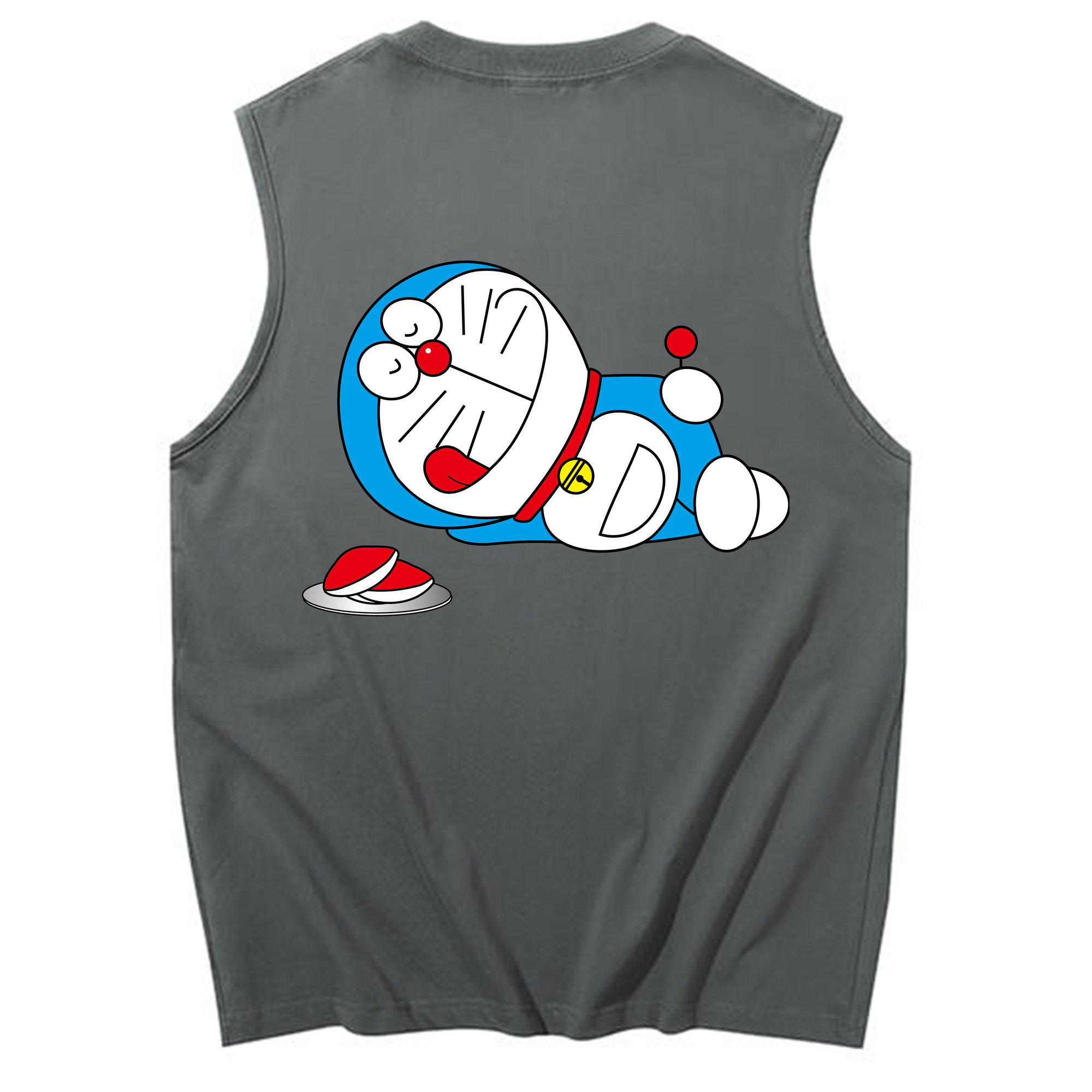 （画像用） ドラえもん Doraemon コットン100％タンクトップ（背面プリント）